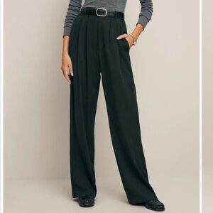 Reformation Charcoal Trousers